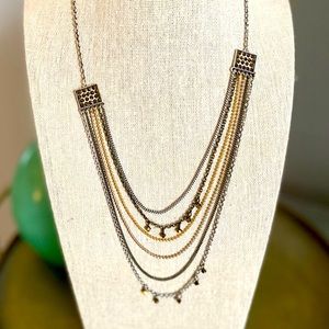 Layered necklace by Touchstone Crystal